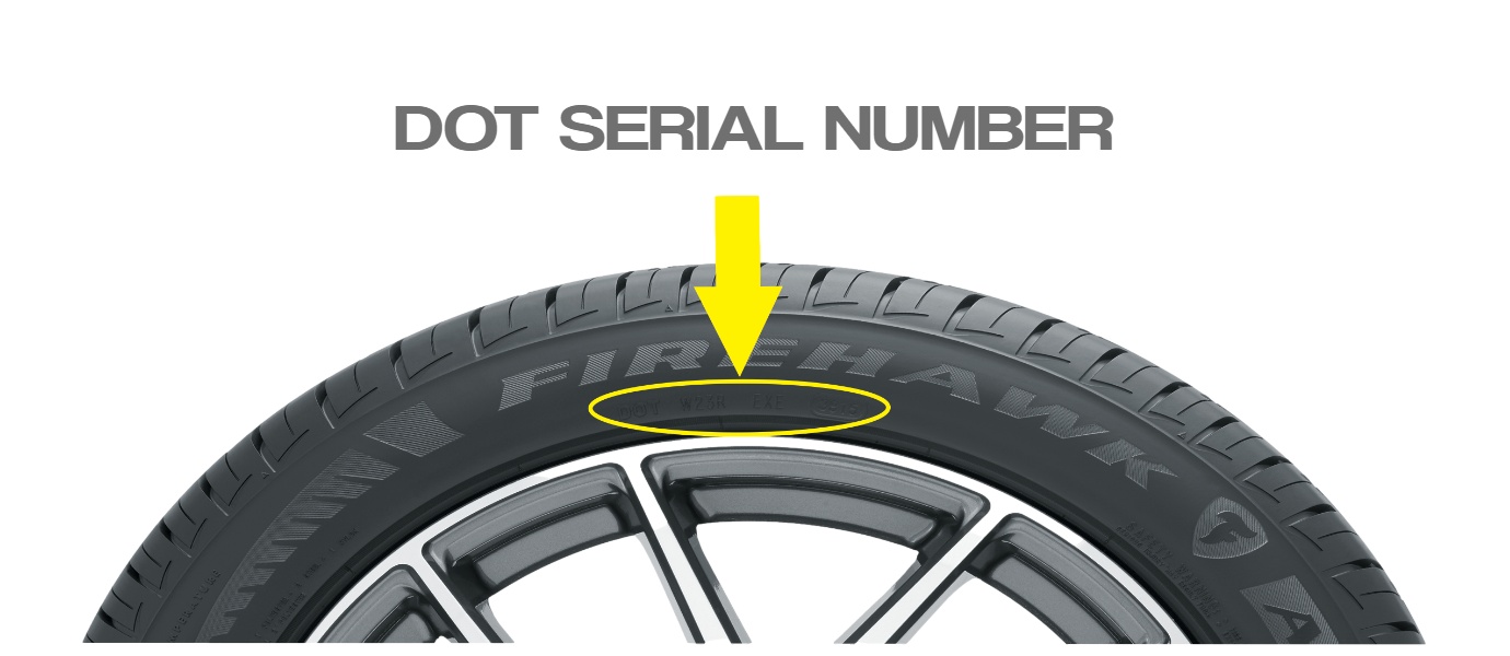Tire Registration DOT number
