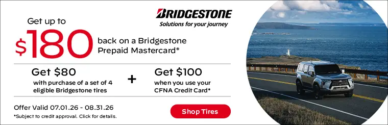 Bridgestone Tire Promotion