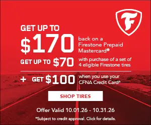 Firestone Tire Promotion