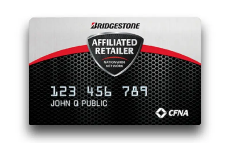 Bridgestone Firestone CFNA credit card